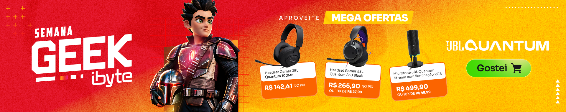 [PARCERIA] Semana Geek - JBL QUANTUM - Destaque